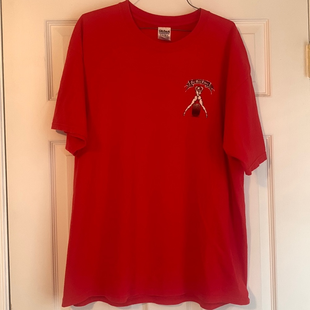 XL T-Shirt,Red Sic Ass Rides, exc.,condition